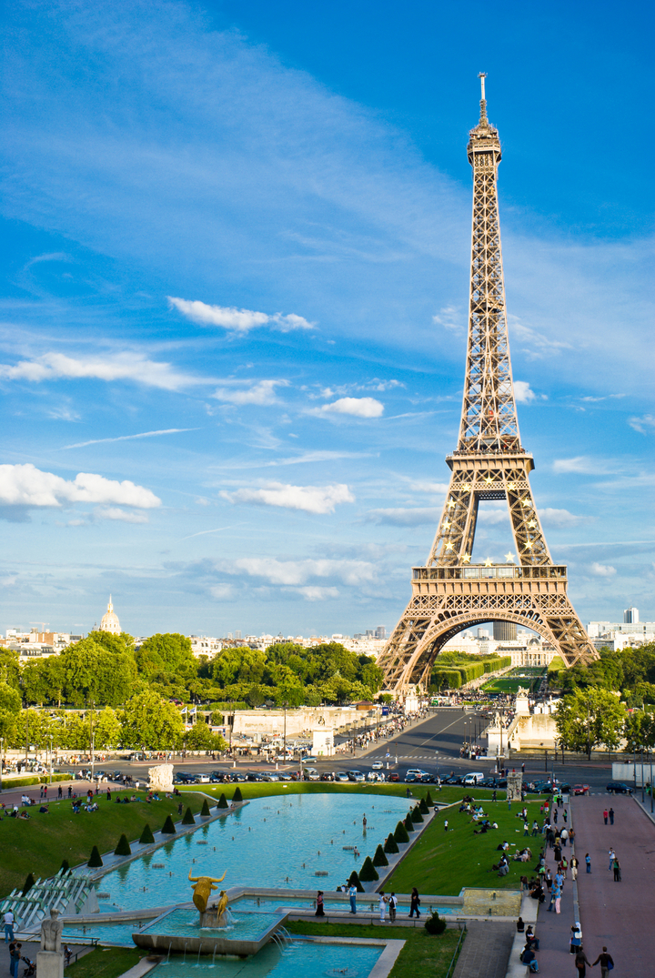 Tranh phong thủy tháp Eiffel cao cấp | 29823 